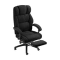 **Chaise de bureau ergonomique avec repose-pieds, design moderne et confort optimal**
